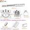 Soft Closing Sliding Door System Roller Wardrobe Hardware