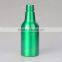 Customized empty orange juice bottle