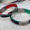 Fashion personalised rubber id run wristband printing