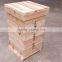 Lanstroth Deep Hive Box 10 Frame Fir/Pine Wood Material Screen Bottom Board For Export