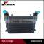 customized made air cooler bar and plate aluminum intercooler core for truck intercooler
