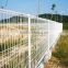 Ornamental double loop wire fence welded wire mesh fencing price ( Factory )