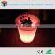 Plastic lighted led planter/Flower planter LED with CE RoHS Approved