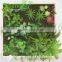 SJLJ013343 plastic grass wall / fake green grass wall for garden home decoration