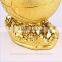 Custom resin shinny golden basketball trophy