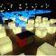 Plastic Party Events Illuminated Rechargeable Remote Control LED Ice Bucket