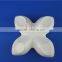 white bulk ceramic plate