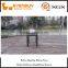 Fashion PE Rattan Table WIth Glass Top