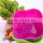 plastic vegetable fruit storage basket for kitchen,sink kitchen basket washing round plastic fruit caddy storage