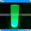 Rechargeable LED plastic Christmas cylinder lights / good design wireless LED decoration for party and bar