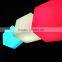 led cube chair /waterproof led light cube stool