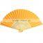 Wedding and party Promotional personalized decorative Lady Wood hand fans