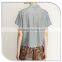 2016 S/S SIMPLE DESIGN women chiffom custom t shirt