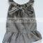 Solid Color Ruffle Baby Clothes Suspenders Wholesale High Quality Girl Casual Kids Dress