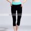 Made in China high quality fashion sports yoga capri legging