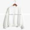 custom oem cheap plain blank student fleece pullover