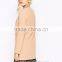 Latest Woven Design Lapel Collar Woman Jacket Fashion Double Breasted Women Blazer