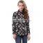 hot sale high quality fancy floral soft casual shirt for women