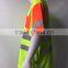 Polyester hi Vis Safety 3M Reflective Heat-applied Tape Chest Pocket Reflective T-shirt