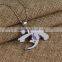 Hot sale Pokemon Lucia Cartoon Alloy Pendant Anime animal Necklace 10pcs/set