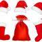 custom cheap price hot selling promotional christmas santa hats for children