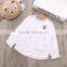 3-8 years old 2017 Wholesale Autumn Full Sleeve Cotton Girls Shirts