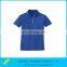 Navy Blue Plain Designed Polyester Dry Fit Golf Shirt With Custom Logo
