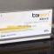 Free sample store clear pop promotional acrylic tabletop display sign holder