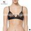 Young Girls and Women Fashion Stylish Very Sexy Transparent Lace Bralette Bra