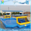 Funny PVC Team Sports Game Inflatable Human Foofball Fields Wholesale