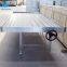 Greenhouse table hydroponic ebb and flow metal rolling bench