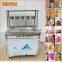 Single Pan Rolled Fried Ice Cream Machine Price / Single Round Pan Ice Frying Machine