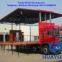 custom 9.6 m roadshow mobile stage container truck for sale