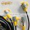 Hot sale excavator spare parts 4 gauges 11 test points 4 hoses hydraulic pressure gauge test kit