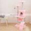 Pet supplies factory wholesale custom OEM/ODM cat climbing frame scratch board cat pillar cat tree