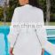 Mini Lady Dress Shirt Blouse Underbust Corset Waist Shirt Dress +waistband 2 Pieces Set