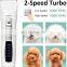 HQP-MR21 HongQiang  Rechargeable Dog Clippers 2-Speed Cordless Pet Hair Grooming Clippers Kit  for Dogs Cats and Other Pets
