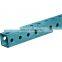6063 Square aluminum tube perforated