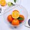 Creative Modern Desktop Organizer Metal Iron Wire Mesh Fruit Baskets For Storage