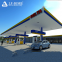 LF Steel Structure Gas Station Canopy Construction Price For Petrol Station Canopy