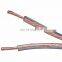 Professional 12/14/16AWG 100m/roll twin flat cable PVC insulation transparent speaker cable