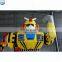 Robot best quality inflatable dry slide/ inflatable slide for children