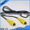 Single Audio/Video RCA Phono Cable Extension Cable for Car 1m