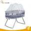 aluminum alloy frame portable folding baby bed with Mosquito Net