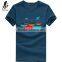 OEM quality umbrella printed polyester running t shirt for men