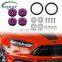 JDM Aluminum Bumper Quick Release Fastener Trunk Fender Hatch Lid Kit Purple For Front Bumpers, Rear Bumpers, Trunk/Hatch Lids