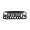 Front Shark Armor Grille Matte Black For Jeep Wrangler JK