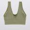 Ladies' santoni seamless knit quick dry & wicking tie dying high support sports bra .