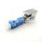 FTTH peralatan serat optik SC UPC Bare Fiber Switch Adapter SC Hybrid Adapter Fiber Coupler Fiber Optic Adapter