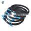 Pre-connectorized Optical Fibre Cables Sc Upc Ap c 1 2 Core Indoor Outdoor Ftth Fiber Optic Drop Cable Patch Cord